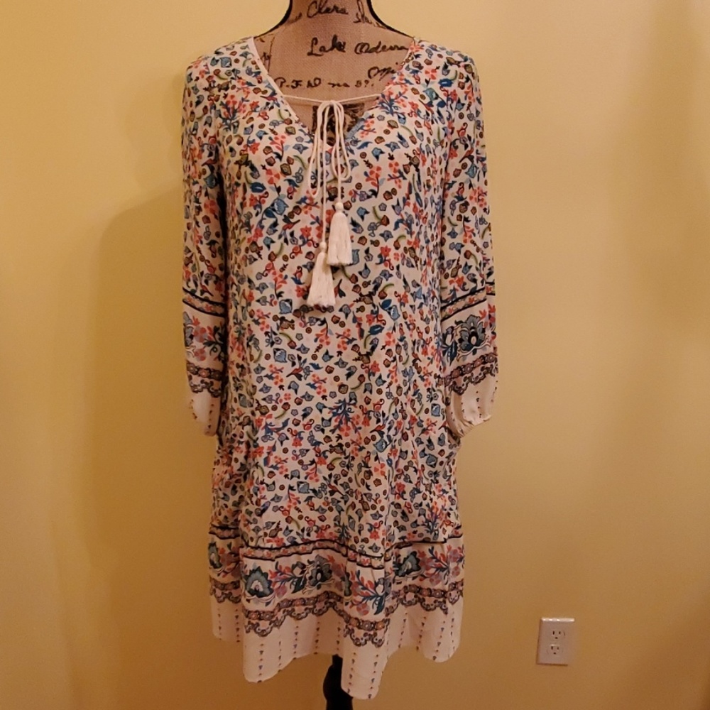 NWOT Entro Printed Dress